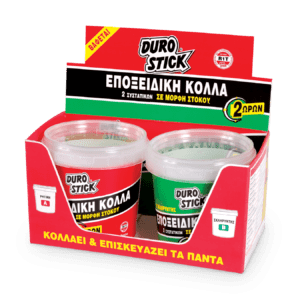 Εποξειδική κόλλα 2 ωρών Σε μορφή στόκου