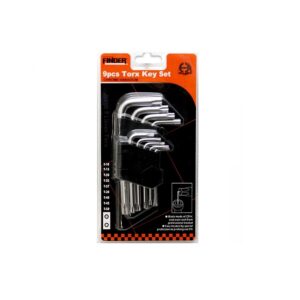 Σετ Finder 9 Κλειδιά Torx σε Σχήμα L
