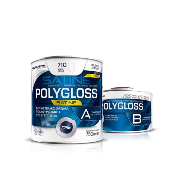 POLYGLOSS SATIN Σατινέ τελικό χρώμα πολυουρεθάνης δύο συστατικών ...